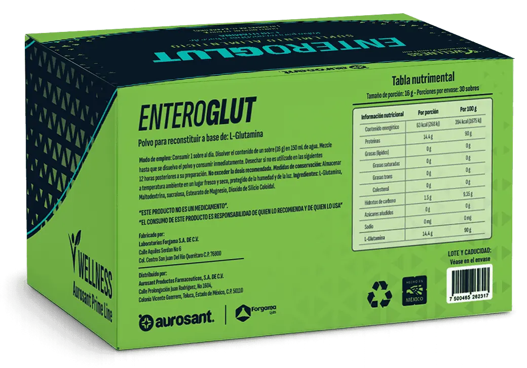ENTEROGLUT para nutrición especializada